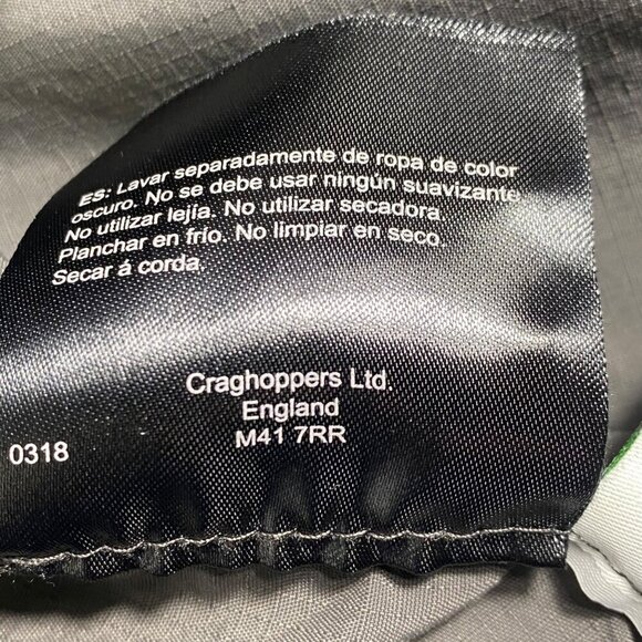 Craghoppers Shirt Mens XXL Grey Nosilife Insect Shield Vented Light Hiking Outdo - Picture 13 of 14